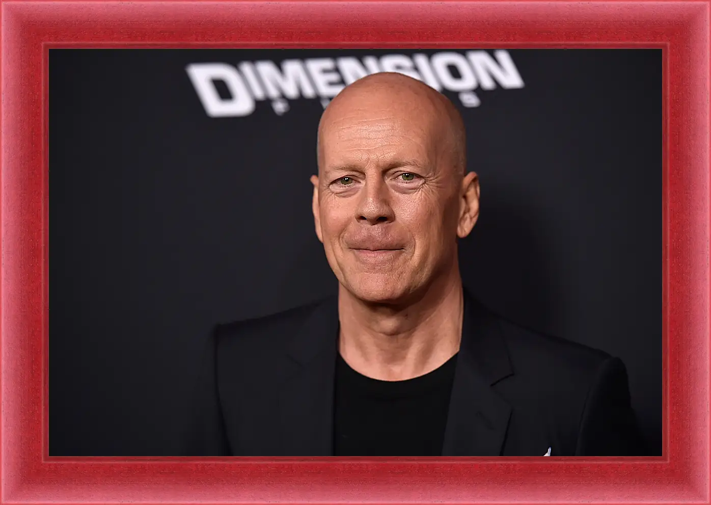 Картина в раме - Брюс Уиллис. Bruce Willis