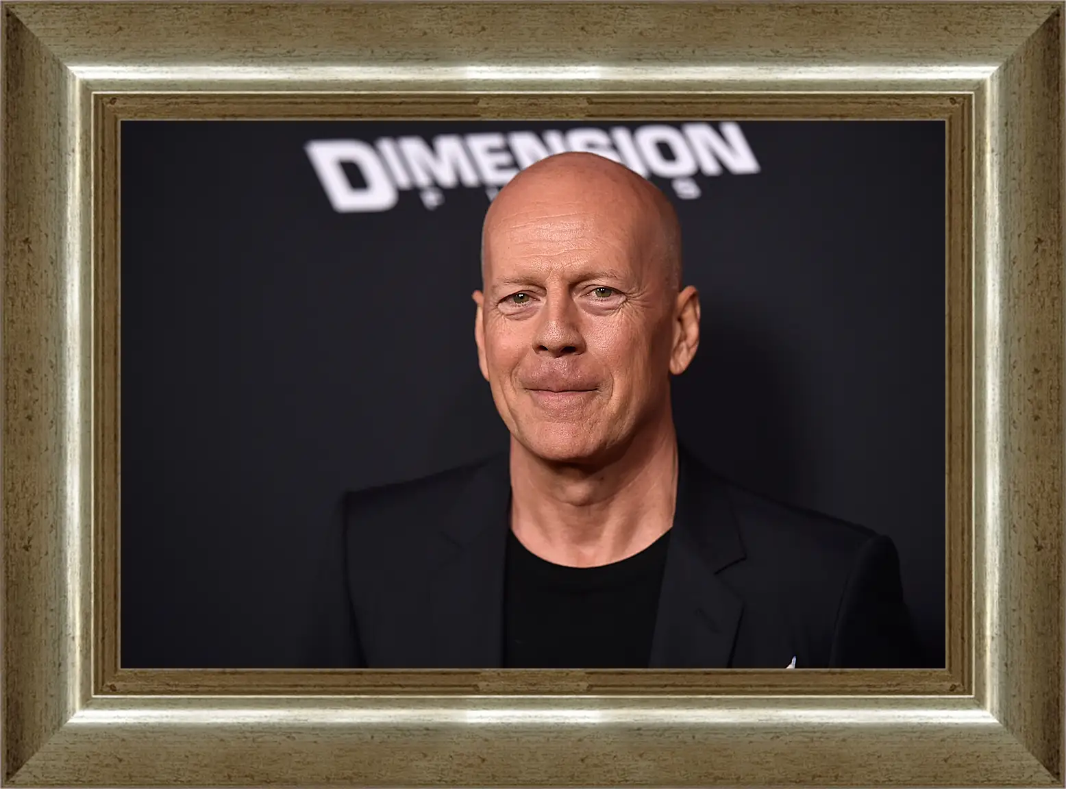 Картина в раме - Брюс Уиллис. Bruce Willis