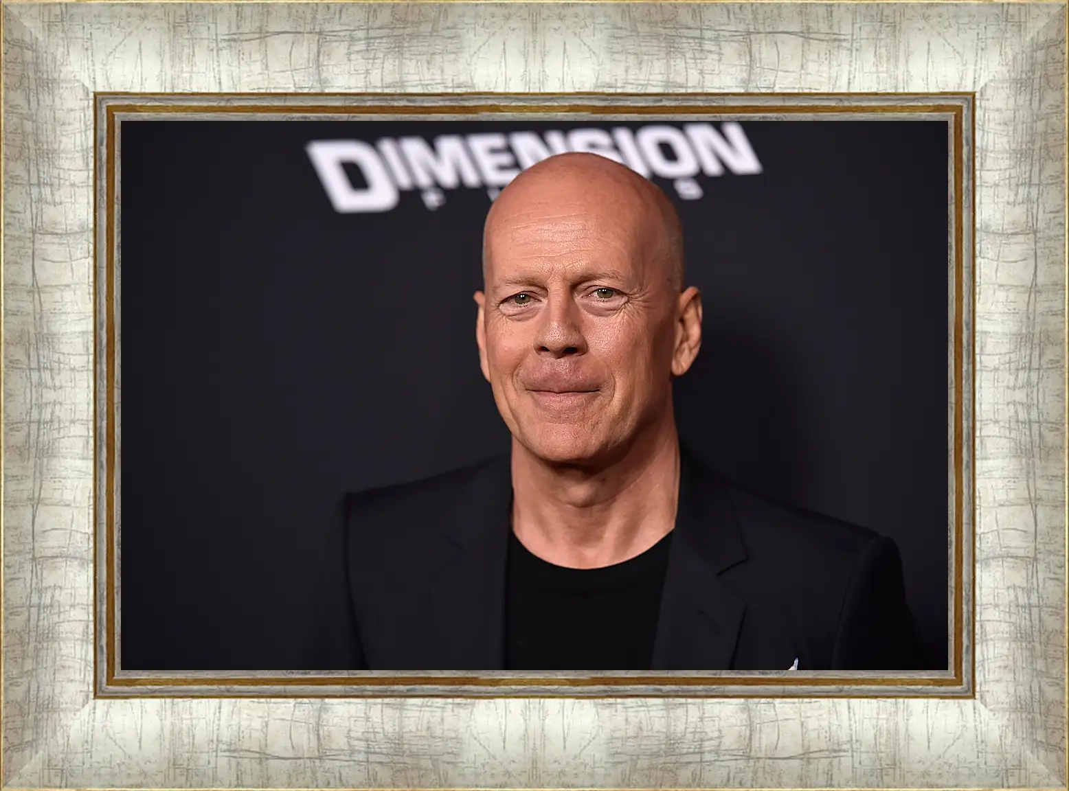 Картина в раме - Брюс Уиллис. Bruce Willis