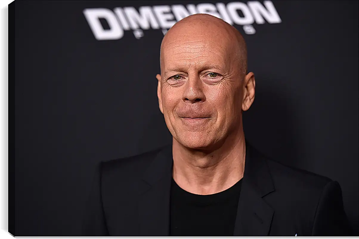 Часы картина - Брюс Уиллис. Bruce Willis