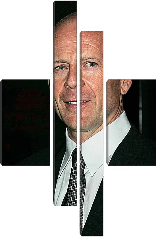 Модульная картина - Брюс Уиллис. Bruce Willis