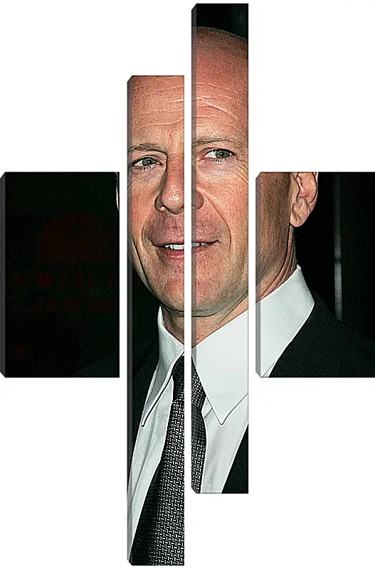 Модульная картина - Брюс Уиллис. Bruce Willis