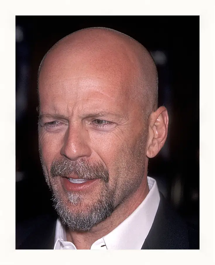 Картина в раме - Брюс Уиллис. Bruce Willis