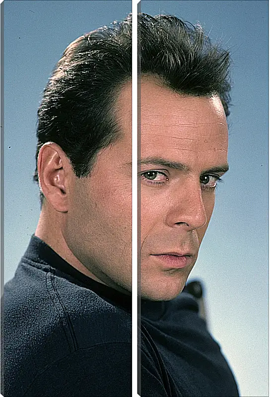 Модульная картина - Брюс Уиллис. Bruce Willis