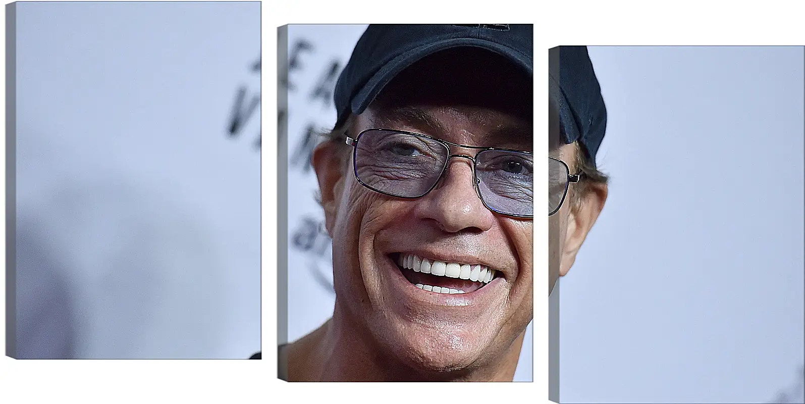 Модульная картина - Жан-Клод Ван Дамм. Jean-Claude Van Damme