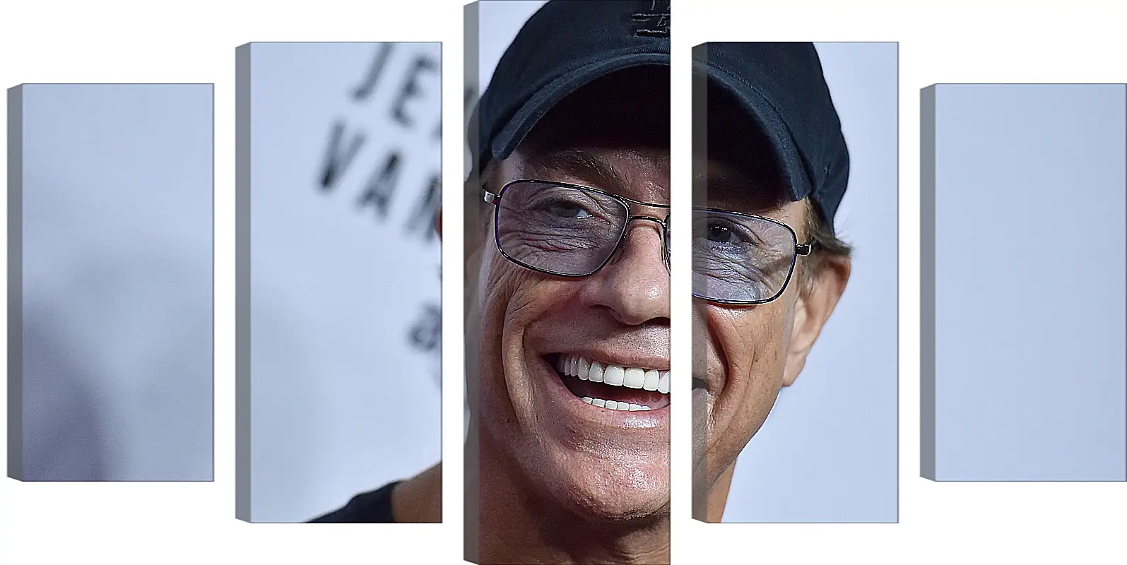 Модульная картина - Жан-Клод Ван Дамм. Jean-Claude Van Damme