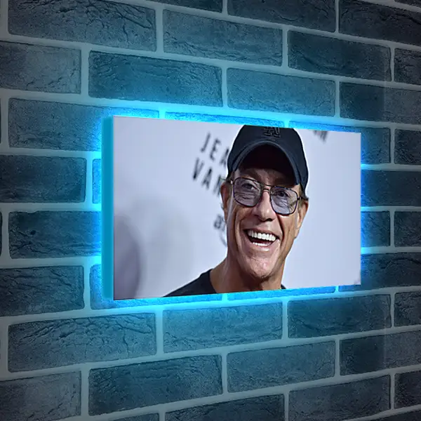 Лайтбокс световая панель - Жан-Клод Ван Дамм. Jean-Claude Van Damme