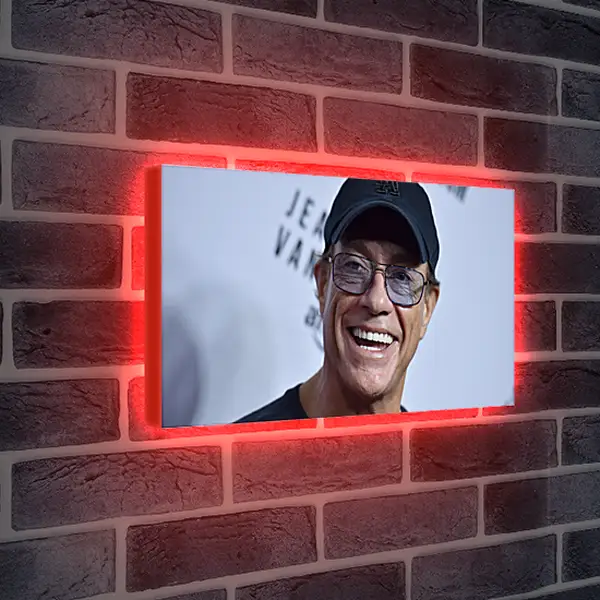 Лайтбокс световая панель - Жан-Клод Ван Дамм. Jean-Claude Van Damme