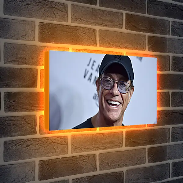 Лайтбокс световая панель - Жан-Клод Ван Дамм. Jean-Claude Van Damme