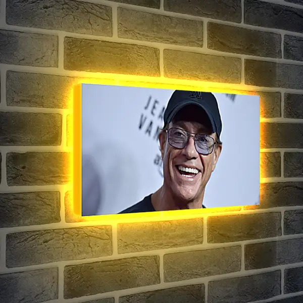 Лайтбокс световая панель - Жан-Клод Ван Дамм. Jean-Claude Van Damme