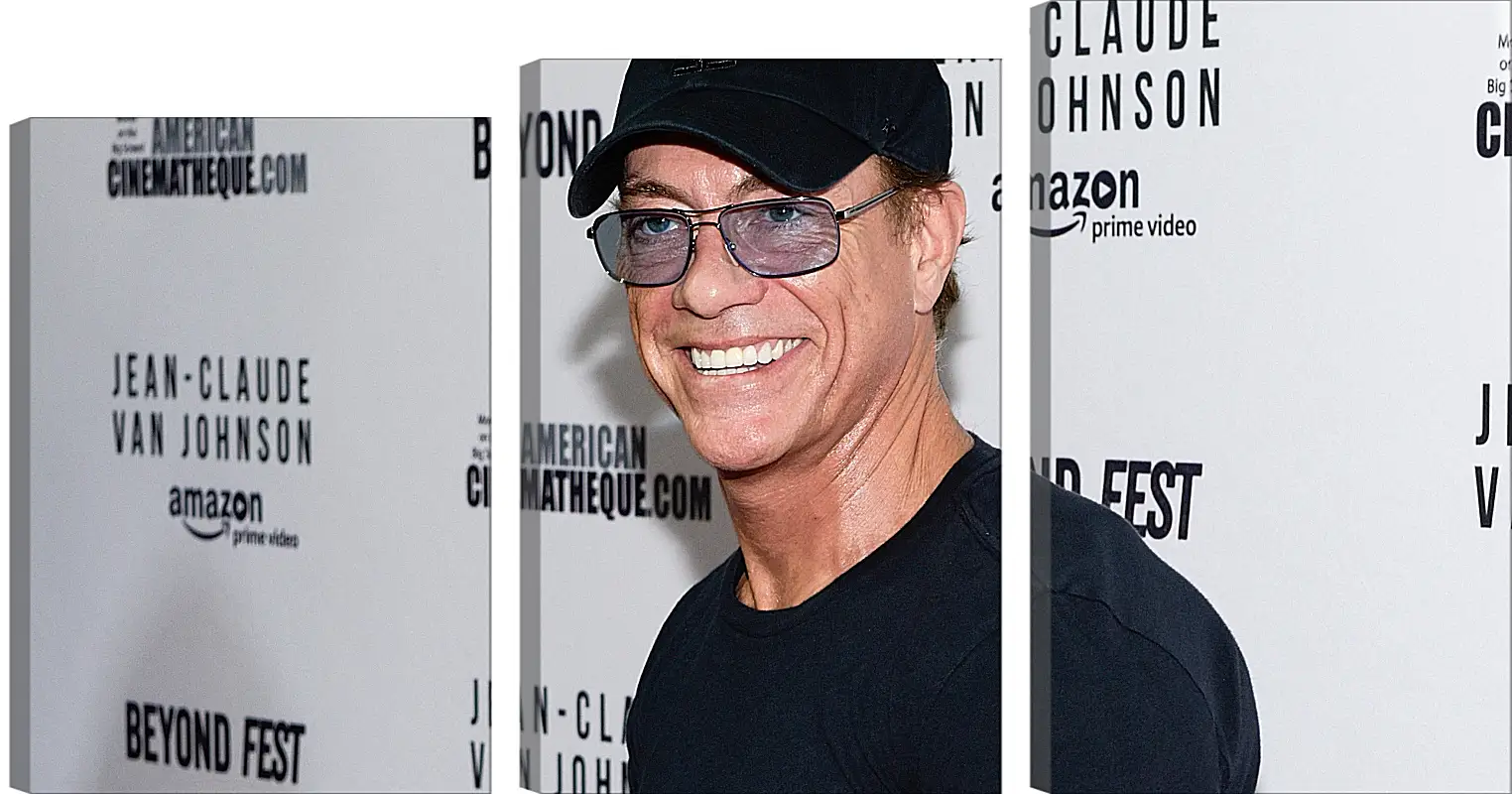 Модульная картина - Жан-Клод Ван Дамм. Jean-Claude Van Damme