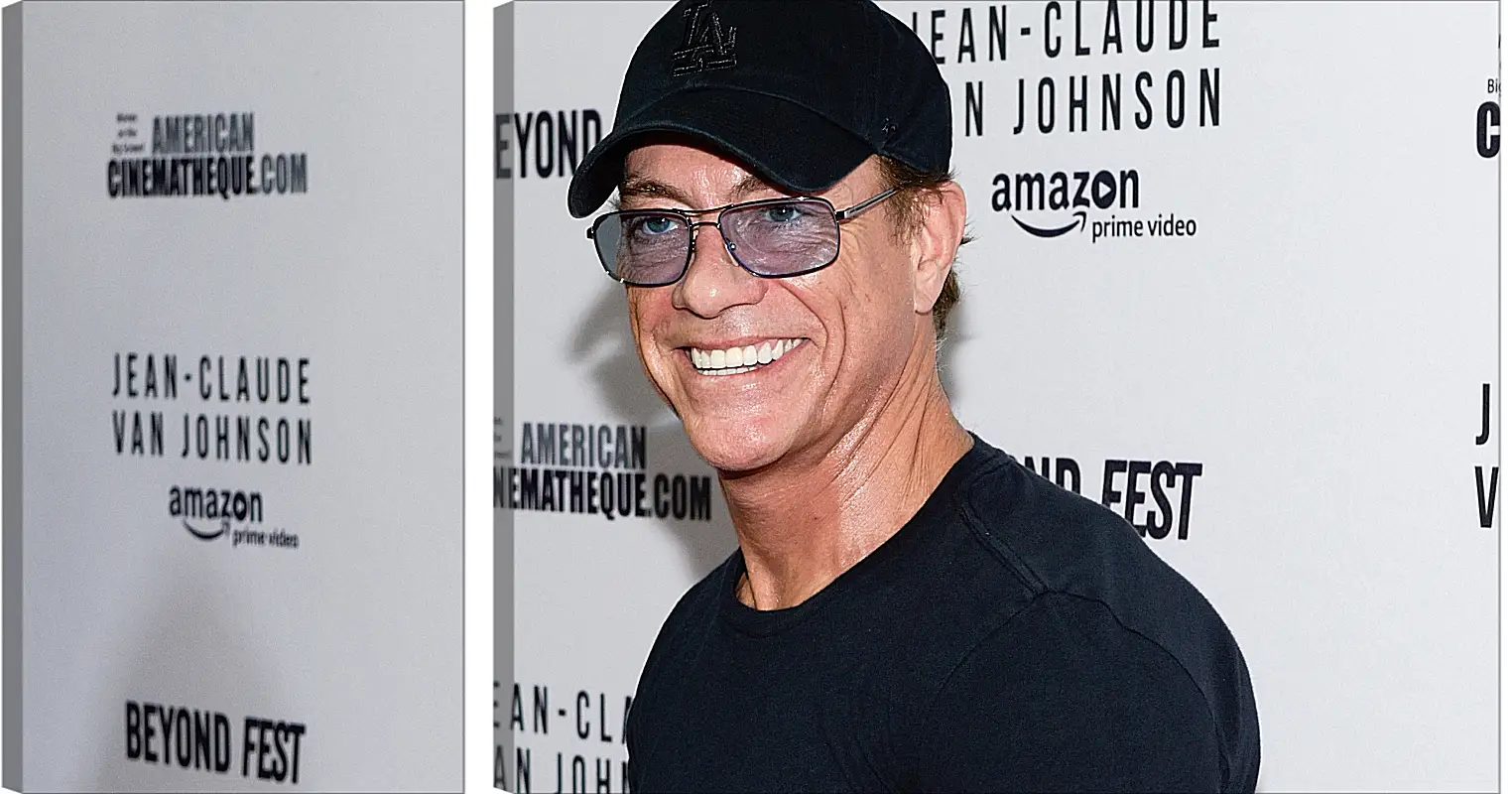 Модульная картина - Жан-Клод Ван Дамм. Jean-Claude Van Damme