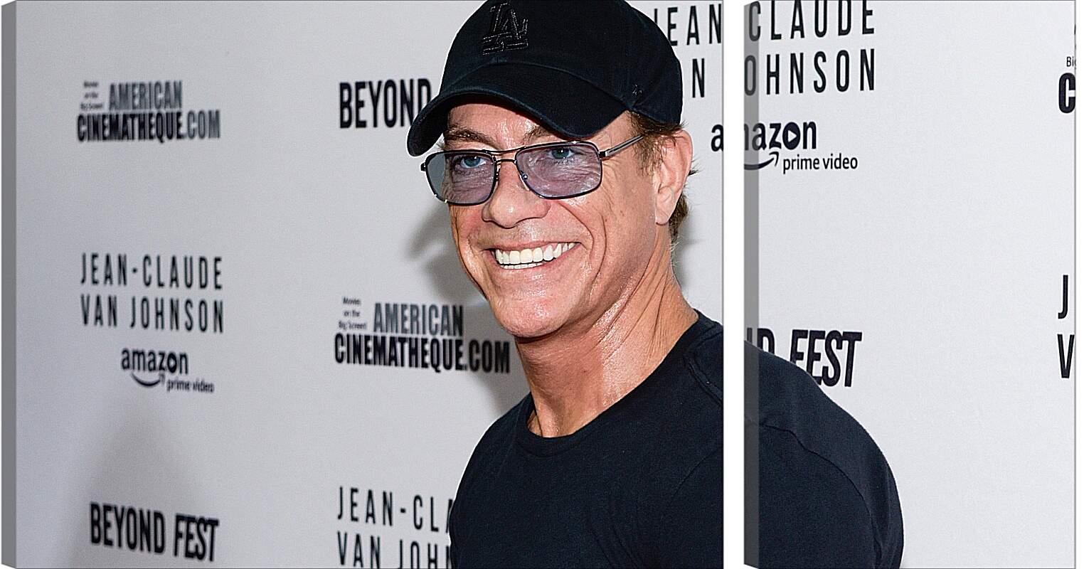 Модульная картина - Жан-Клод Ван Дамм. Jean-Claude Van Damme