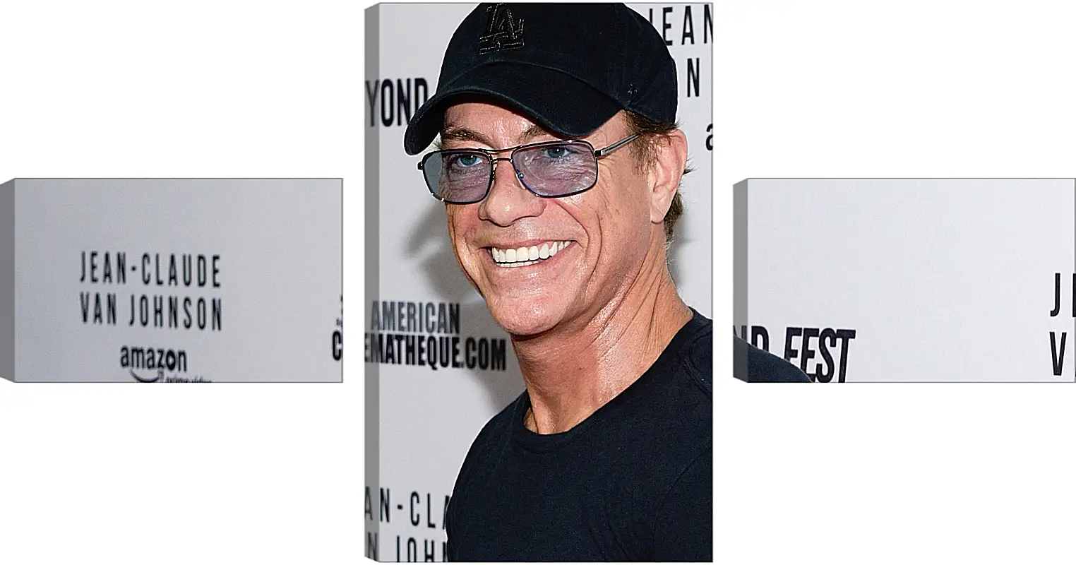 Модульная картина - Жан-Клод Ван Дамм. Jean-Claude Van Damme