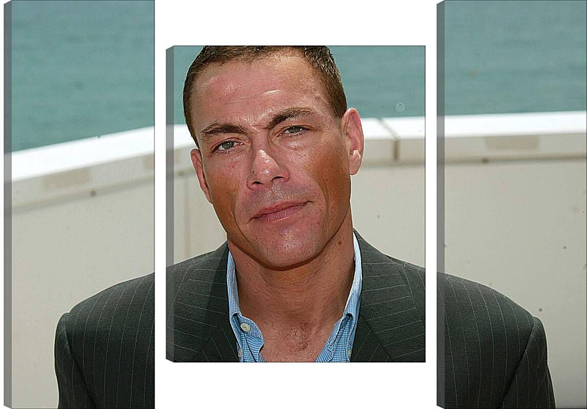 Модульная картина - Жан-Клод Ван Дамм. Jean-Claude Van Damme