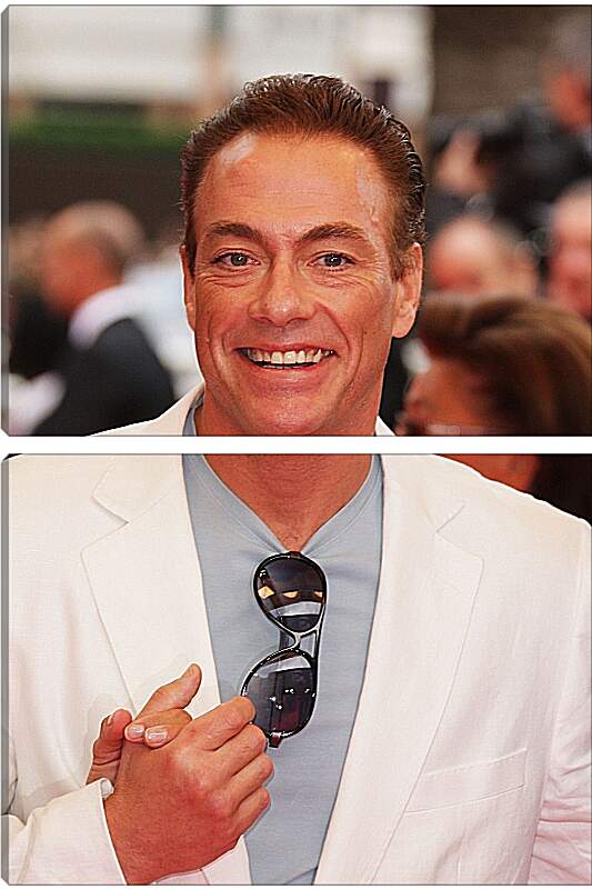 Модульная картина - Жан-Клод Ван Дамм. Jean-Claude Van Damme
