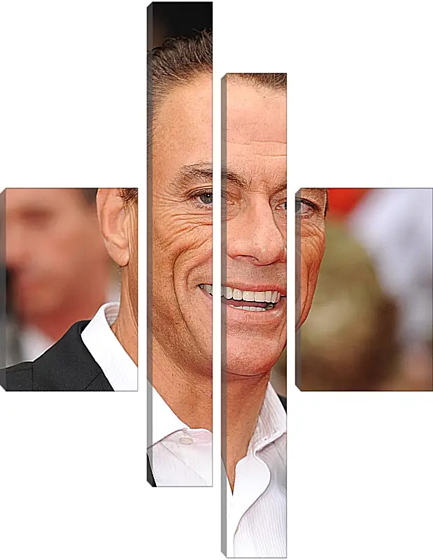 Модульная картина - Жан-Клод Ван Дамм. Jean-Claude Van Damme