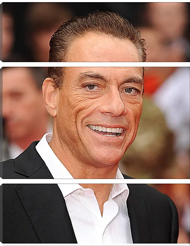 Модульная картина - Жан-Клод Ван Дамм. Jean-Claude Van Damme