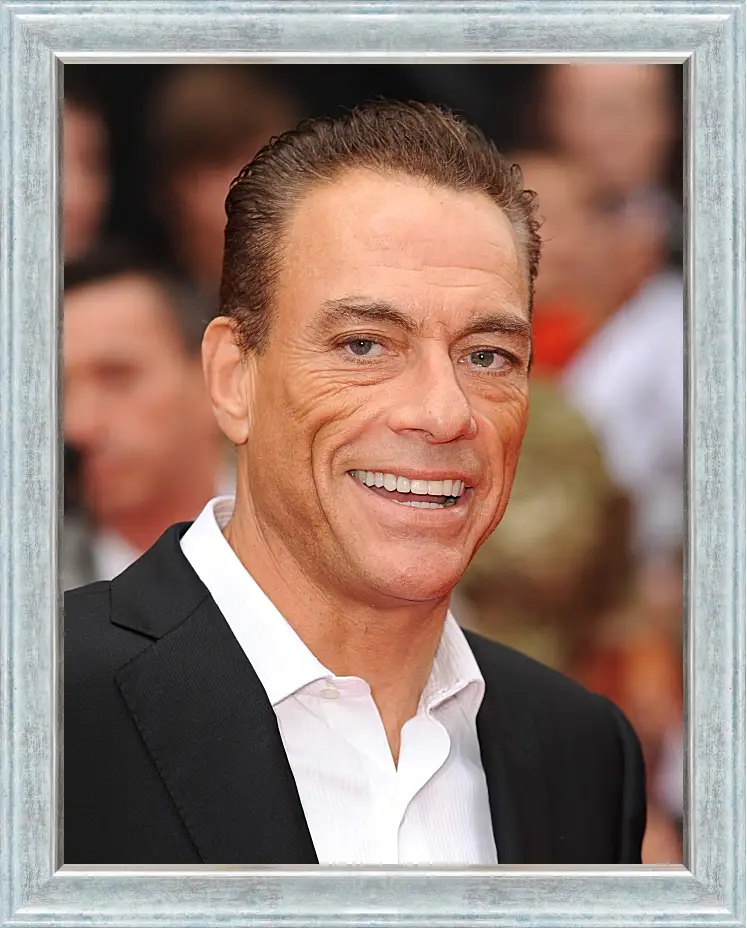 Картина в раме - Жан-Клод Ван Дамм. Jean-Claude Van Damme