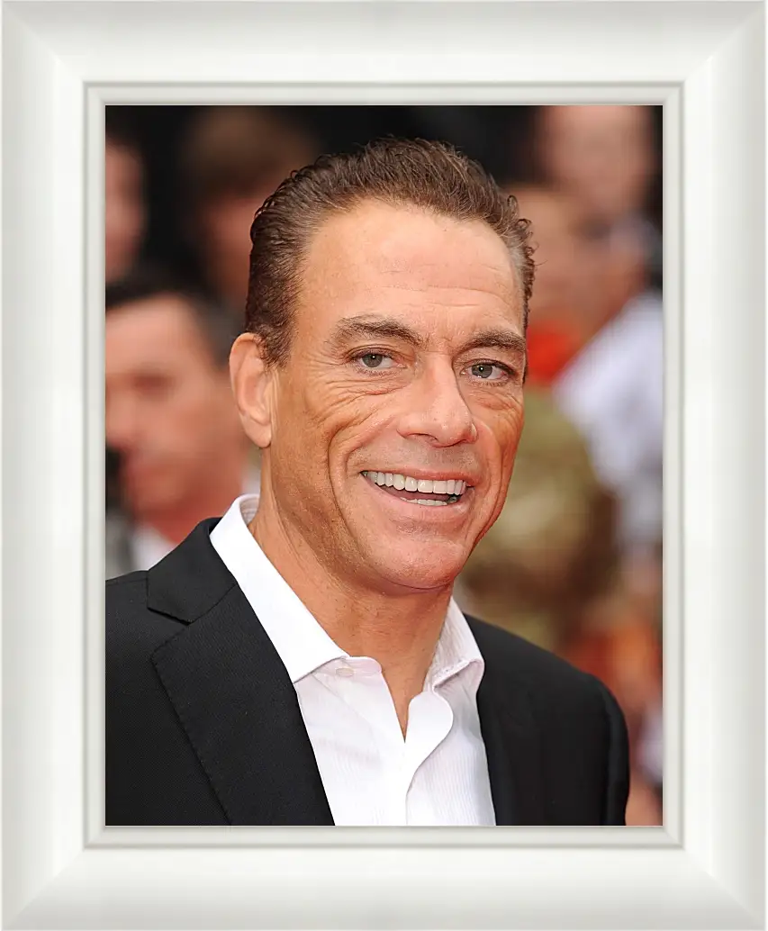 Картина в раме - Жан-Клод Ван Дамм. Jean-Claude Van Damme