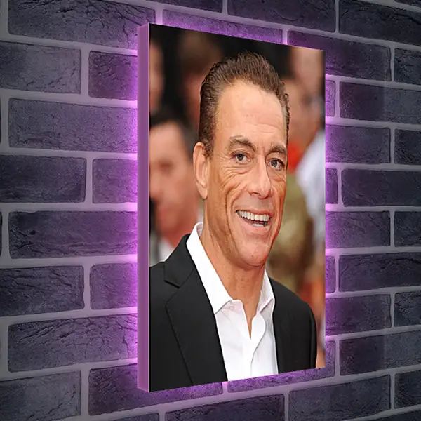 Лайтбокс световая панель - Жан-Клод Ван Дамм. Jean-Claude Van Damme