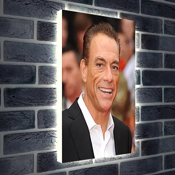 Лайтбокс световая панель - Жан-Клод Ван Дамм. Jean-Claude Van Damme