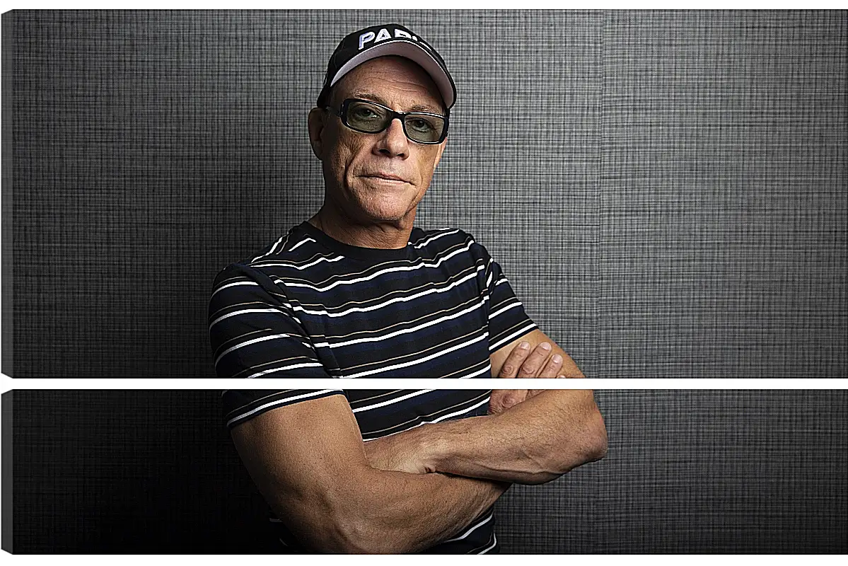Модульная картина - Жан-Клод Ван Дамм. Jean-Claude Van Damme