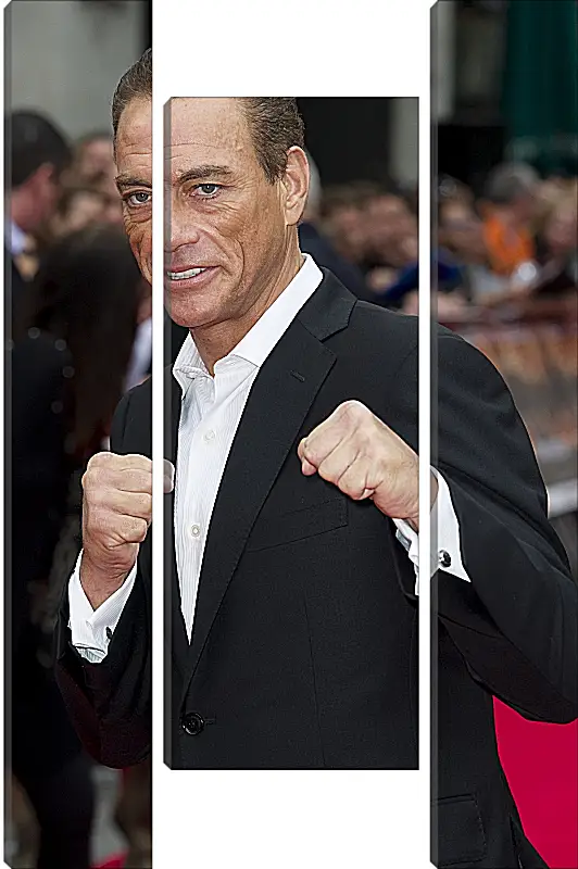 Модульная картина - Жан-Клод Ван Дамм. Jean-Claude Van Damme