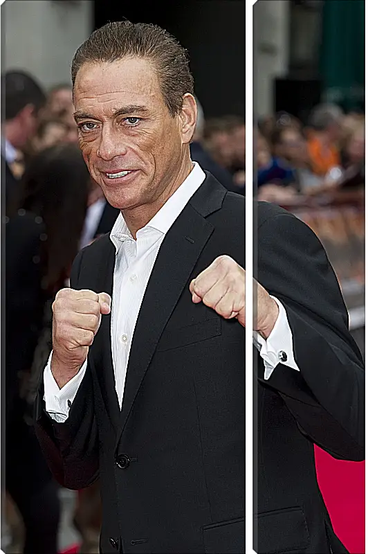 Модульная картина - Жан-Клод Ван Дамм. Jean-Claude Van Damme