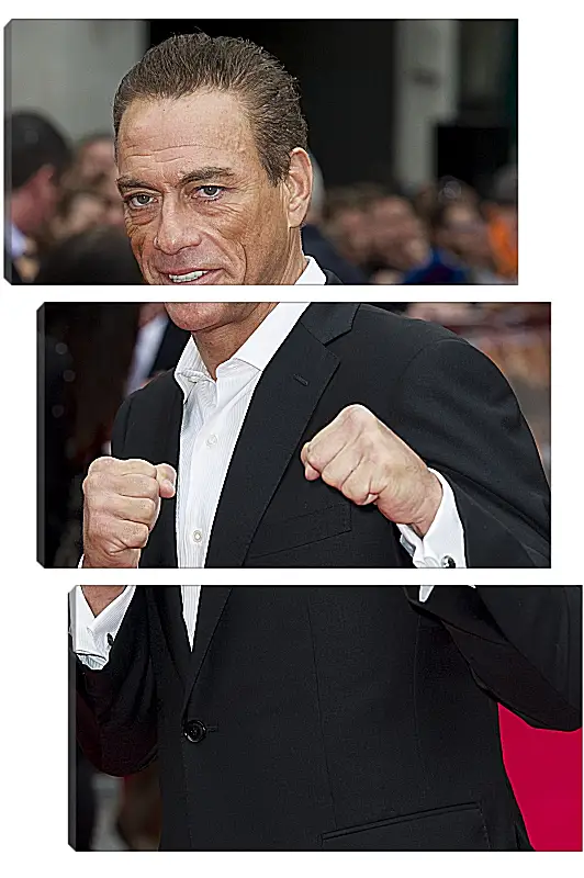 Модульная картина - Жан-Клод Ван Дамм. Jean-Claude Van Damme