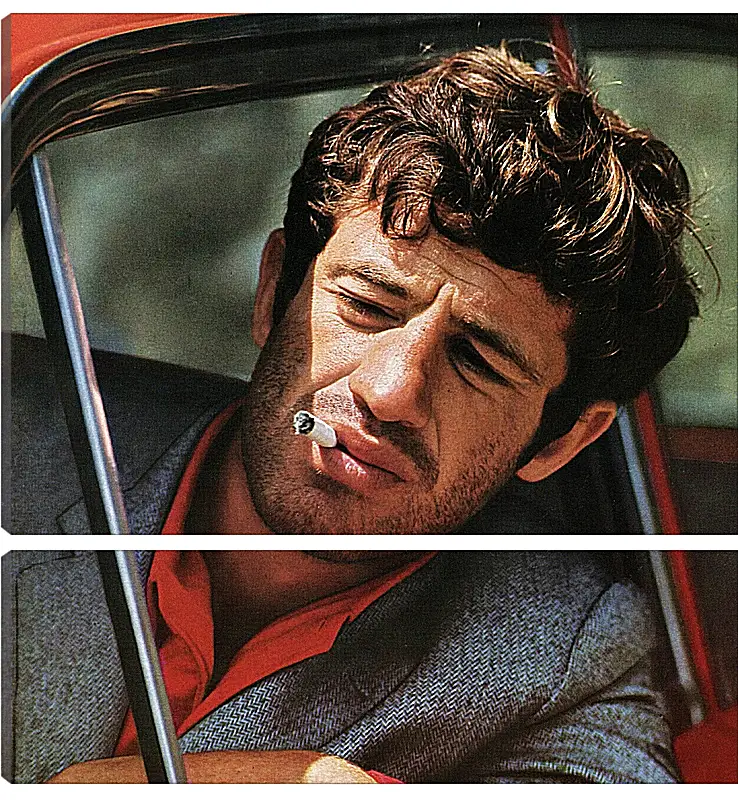 Модульная картина - Жан-Поль Бельмондо. Jean-Paul Belmondo