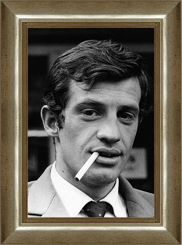 Картина в раме - Жан-Поль Бельмондо. Jean-Paul Belmondo