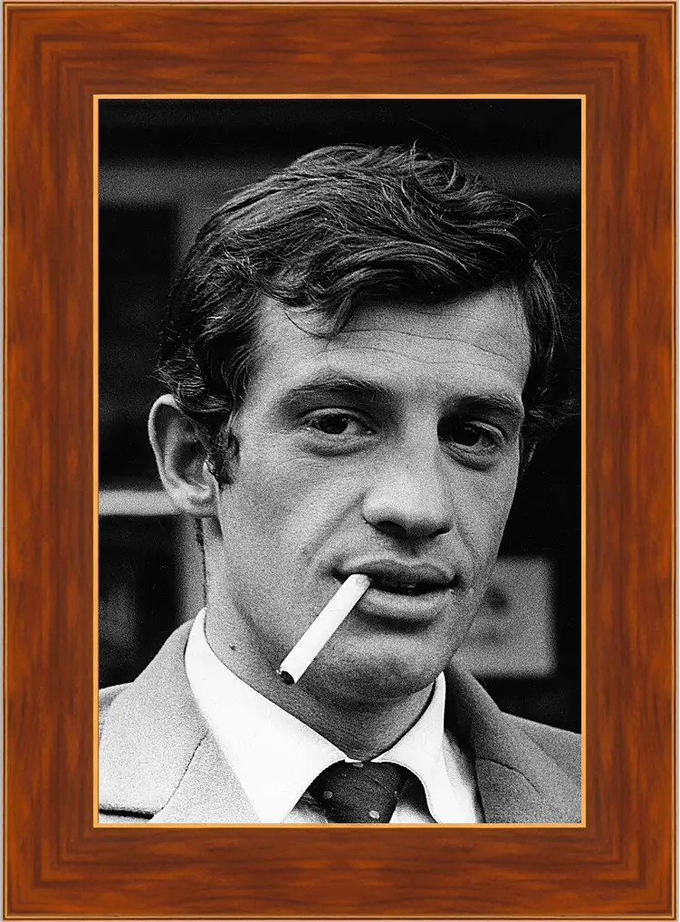 Картина в раме - Жан-Поль Бельмондо. Jean-Paul Belmondo