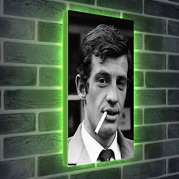 Лайтбокс световая панель - Жан-Поль Бельмондо. Jean-Paul Belmondo