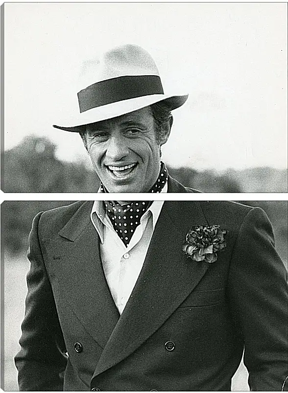 Модульная картина - Жан-Поль Бельмондо. Jean-Paul Belmondo