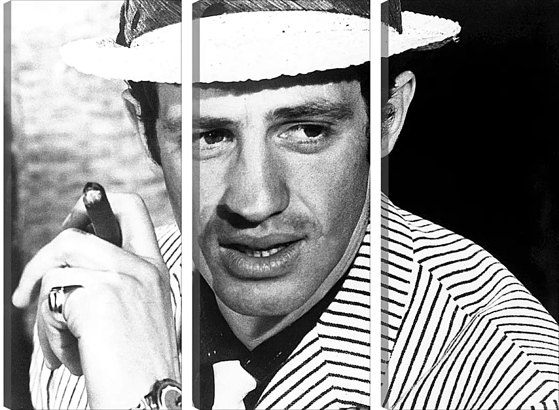 Модульная картина - Жан-Поль Бельмондо. Jean-Paul Belmondo