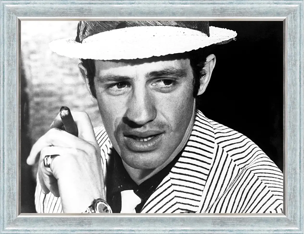 Картина в раме - Жан-Поль Бельмондо. Jean-Paul Belmondo