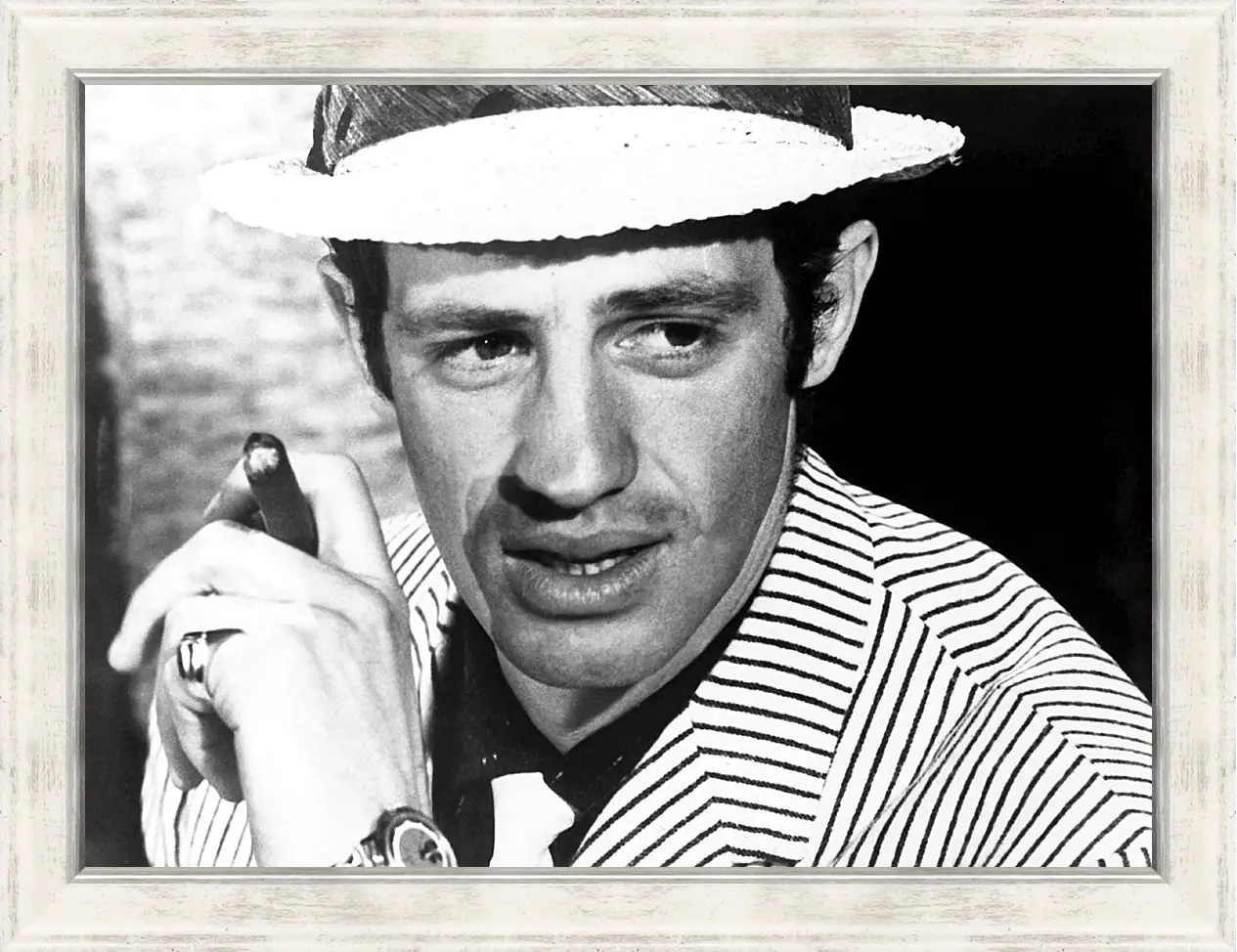 Картина в раме - Жан-Поль Бельмондо. Jean-Paul Belmondo