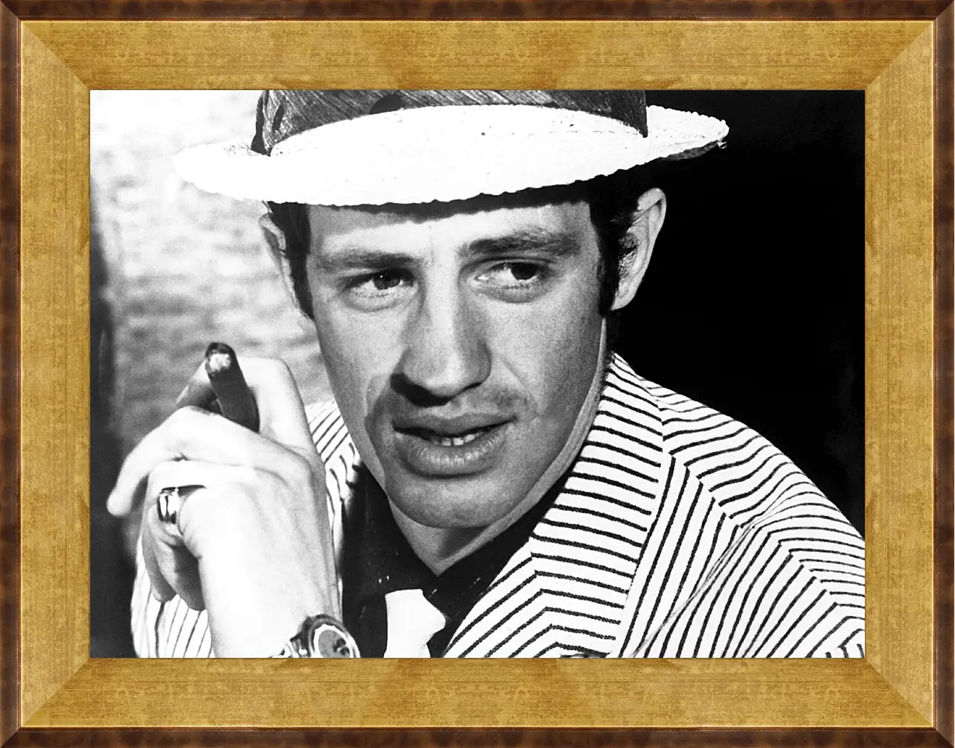 Картина в раме - Жан-Поль Бельмондо. Jean-Paul Belmondo