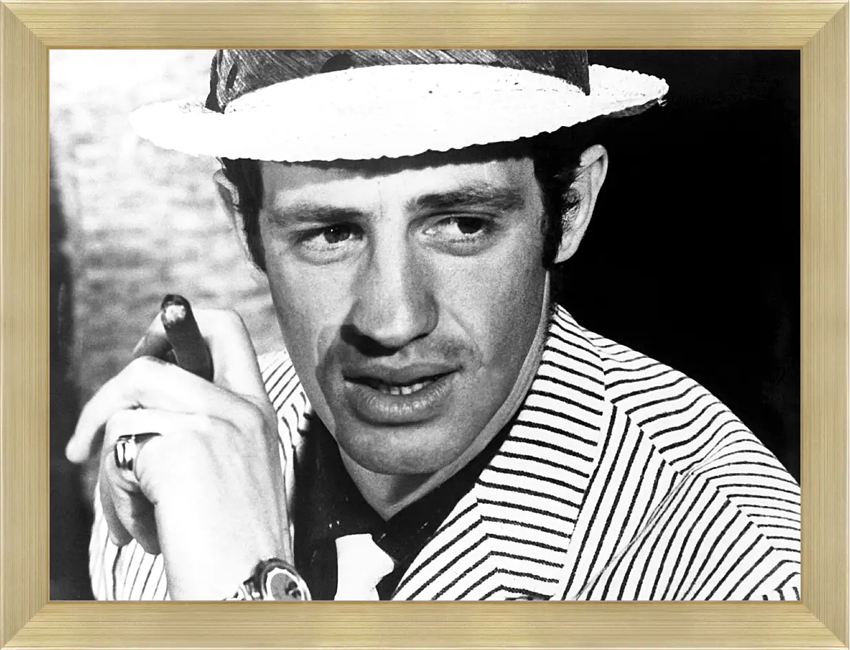 Картина в раме - Жан-Поль Бельмондо. Jean-Paul Belmondo