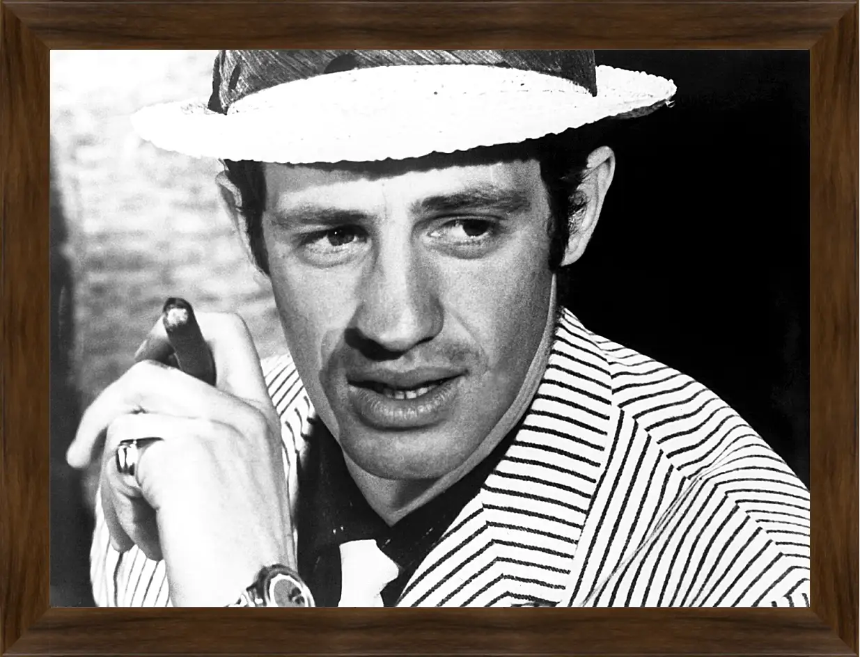 Картина в раме - Жан-Поль Бельмондо. Jean-Paul Belmondo