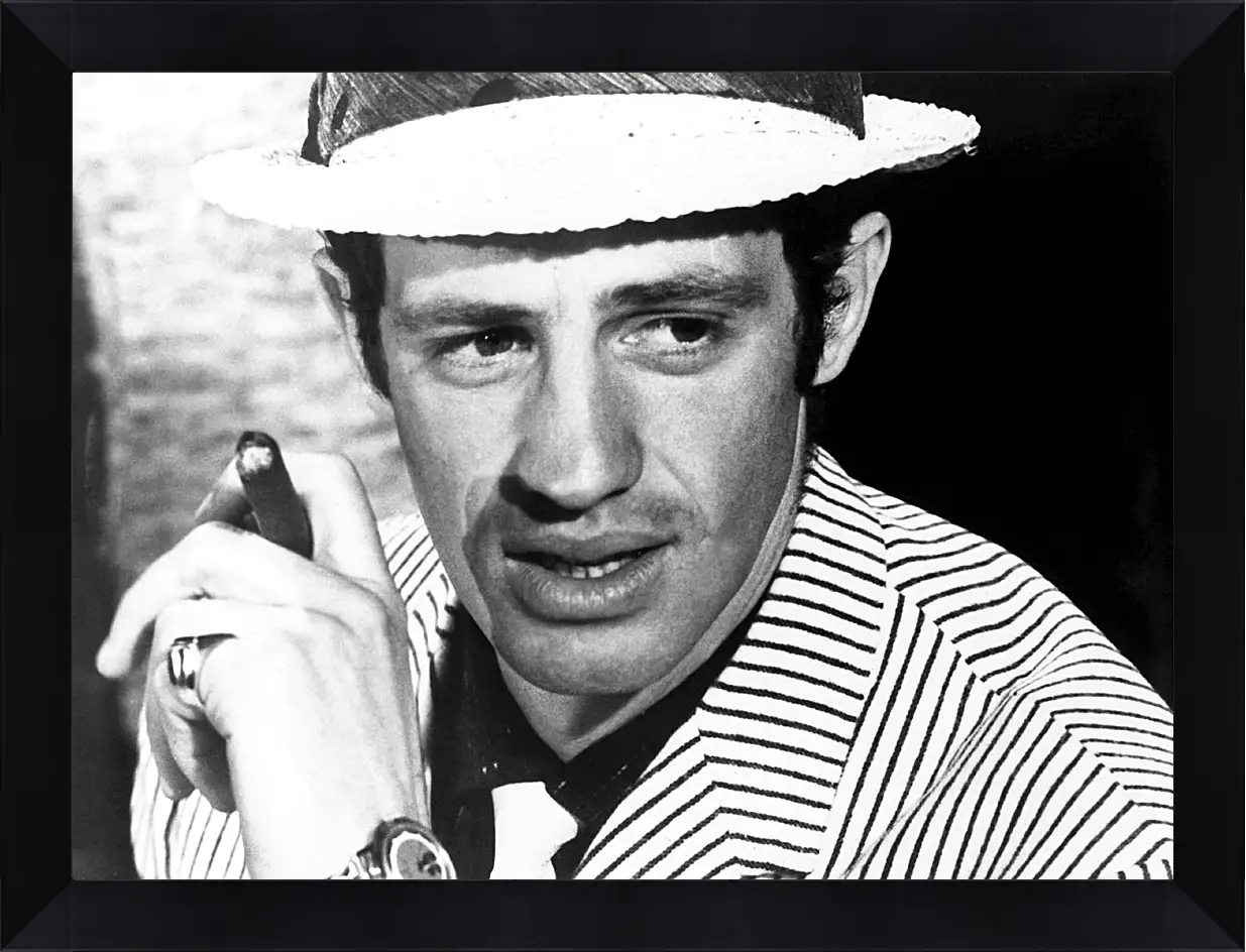 Картина в раме - Жан-Поль Бельмондо. Jean-Paul Belmondo