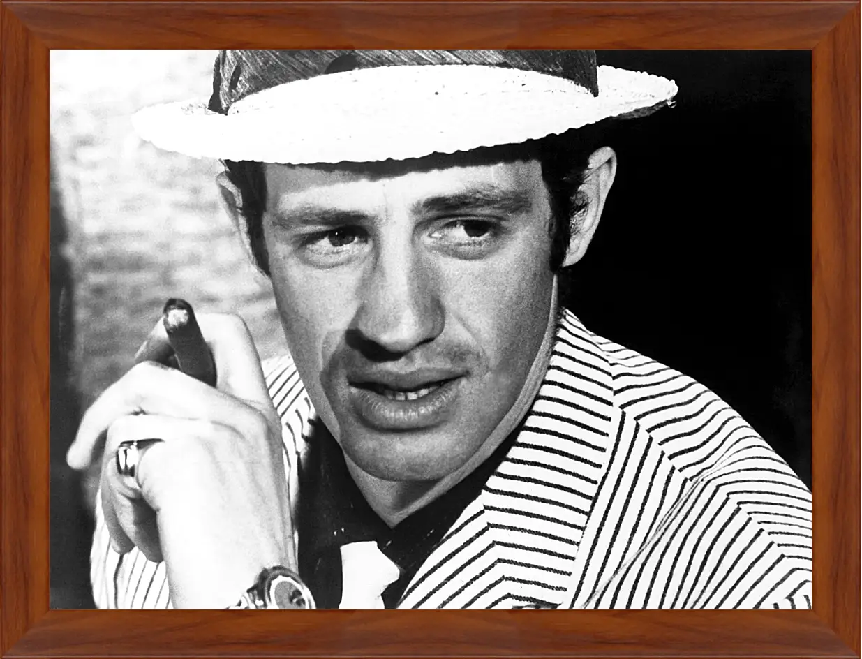 Картина в раме - Жан-Поль Бельмондо. Jean-Paul Belmondo