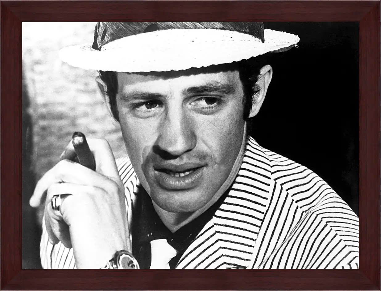 Картина в раме - Жан-Поль Бельмондо. Jean-Paul Belmondo