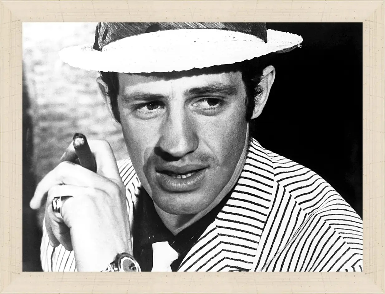 Картина в раме - Жан-Поль Бельмондо. Jean-Paul Belmondo