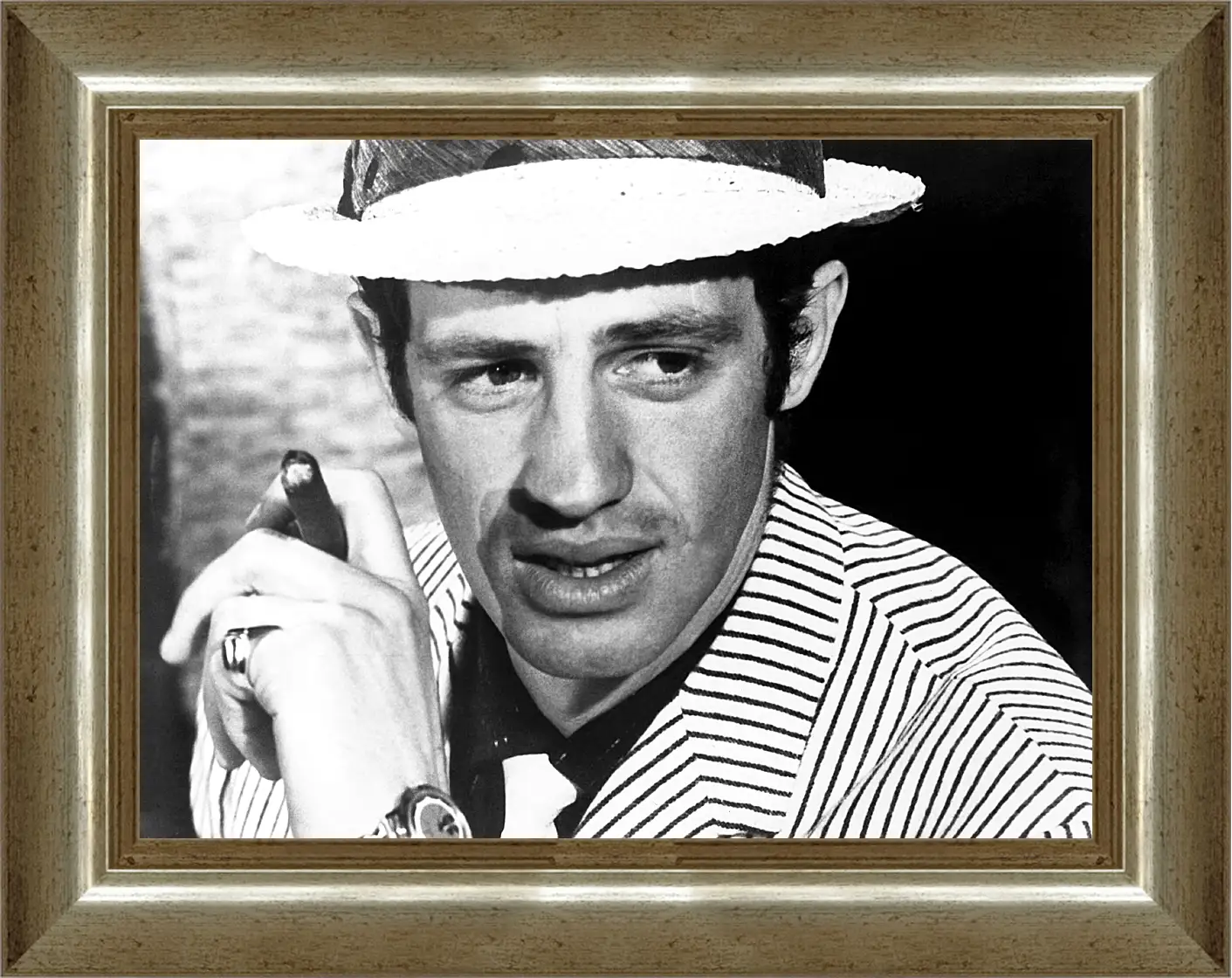 Картина в раме - Жан-Поль Бельмондо. Jean-Paul Belmondo