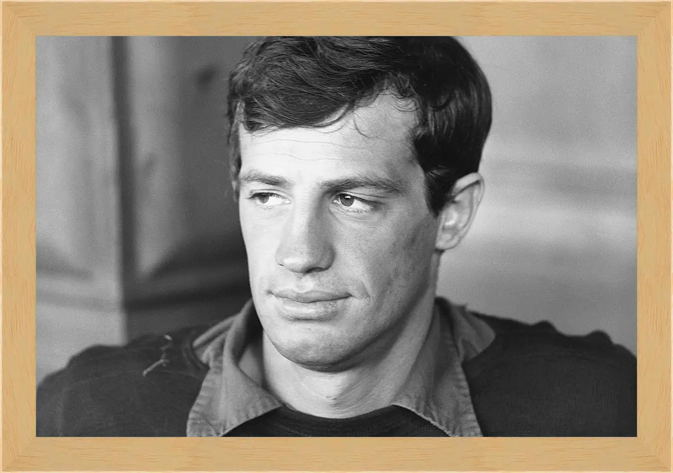 Картина в раме - Жан-Поль Бельмондо. Jean-Paul Belmondo