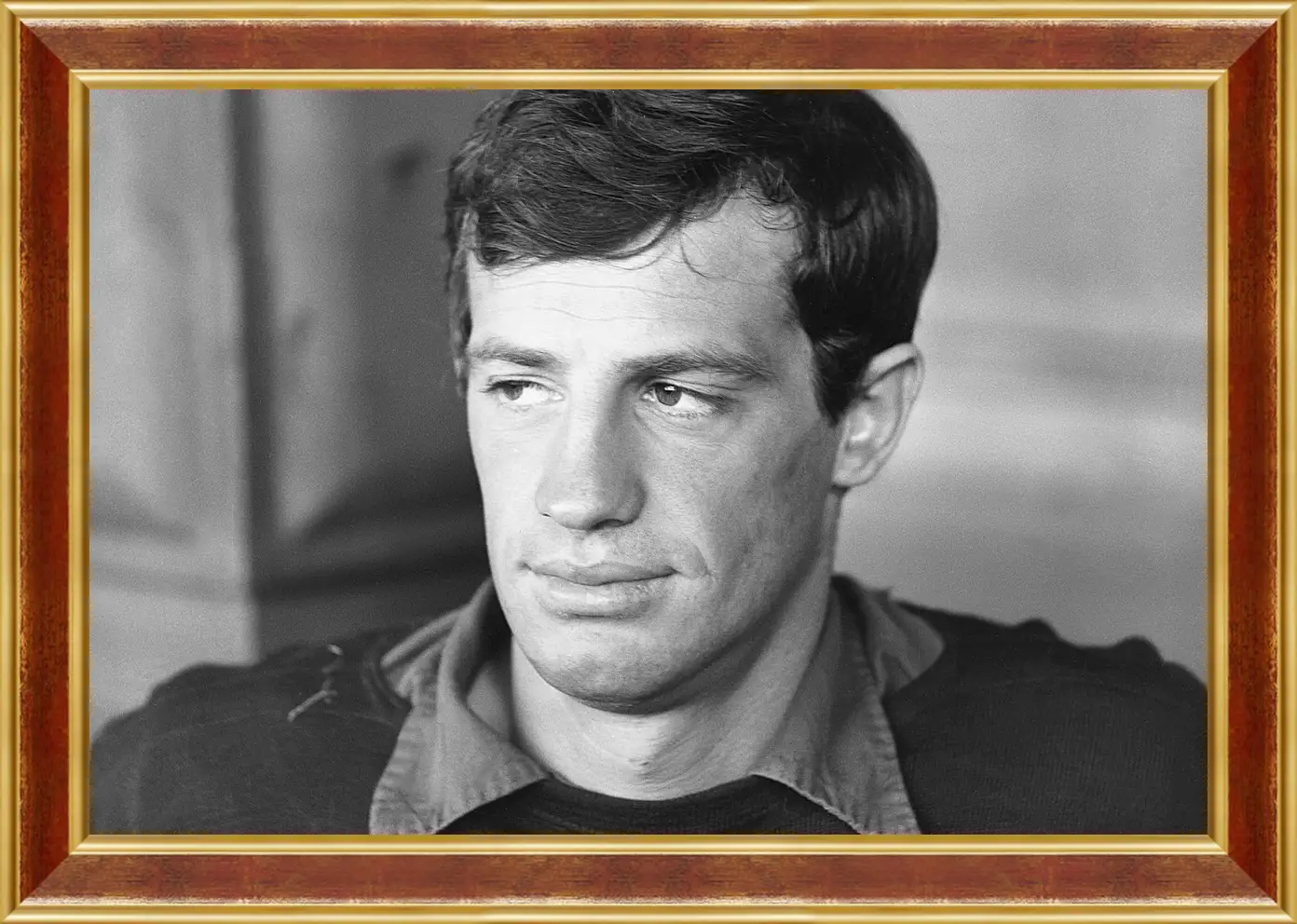 Картина в раме - Жан-Поль Бельмондо. Jean-Paul Belmondo