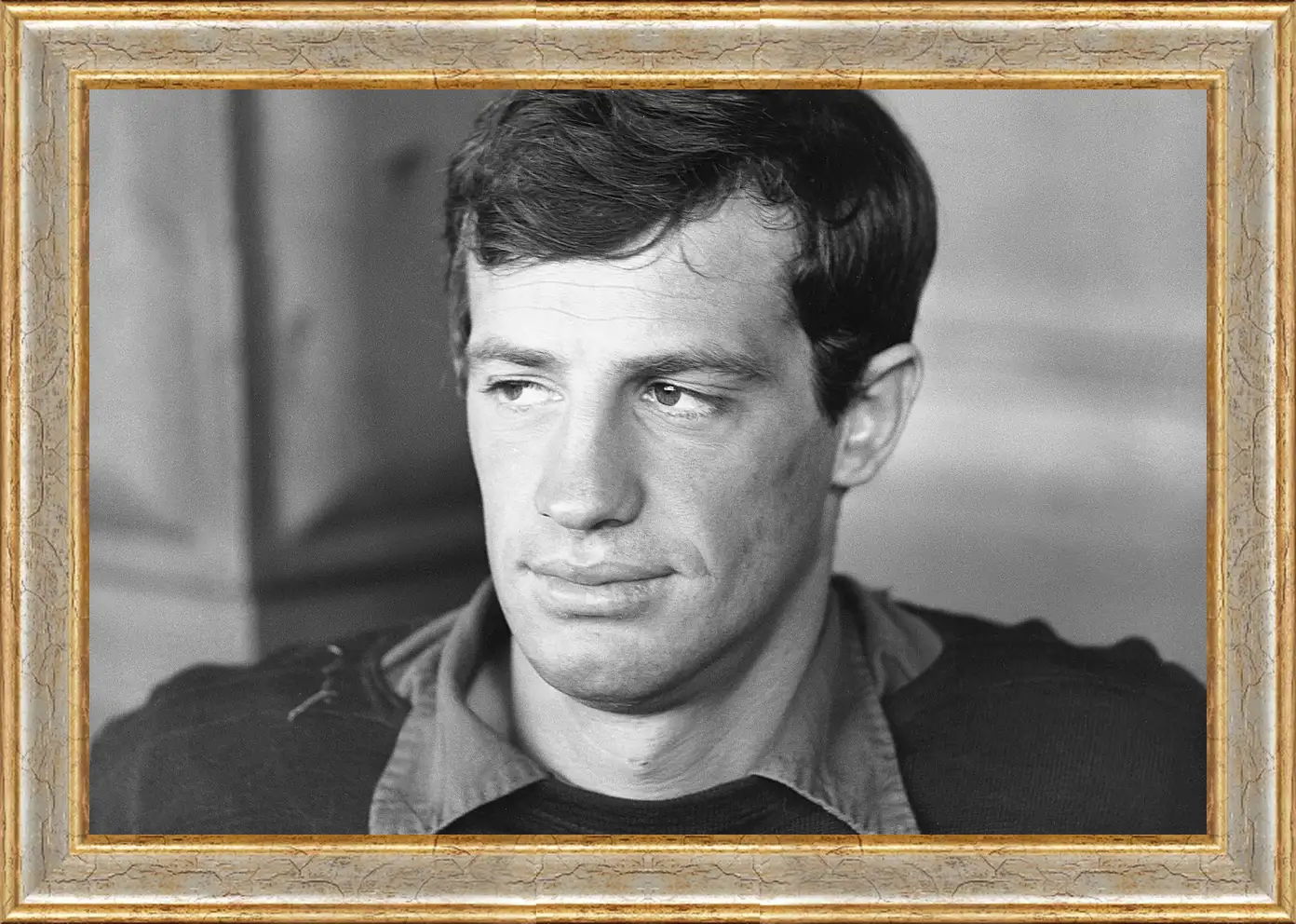 Картина в раме - Жан-Поль Бельмондо. Jean-Paul Belmondo