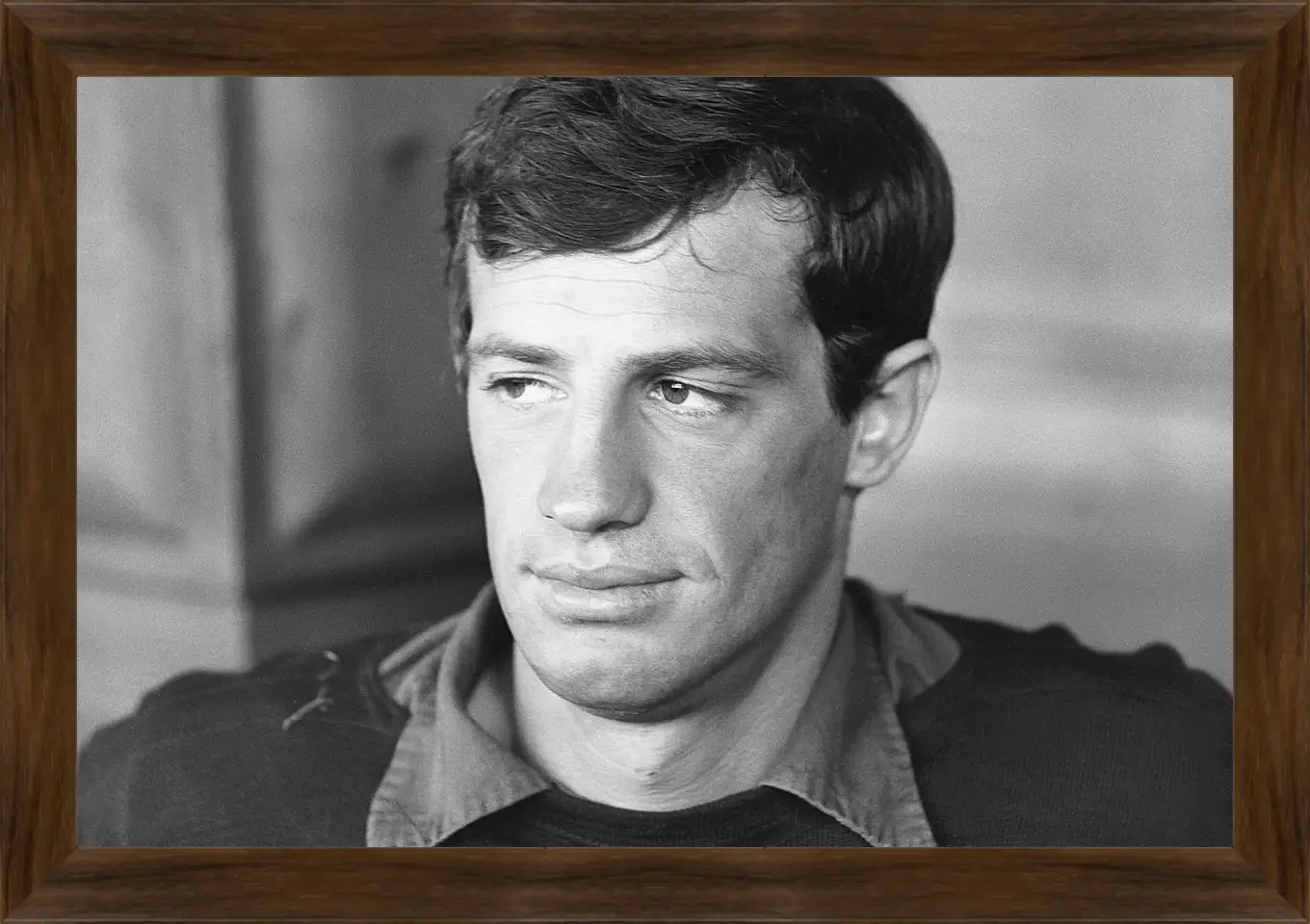 Картина в раме - Жан-Поль Бельмондо. Jean-Paul Belmondo